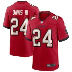 Carlton Davis III Tampa Bay Buccaneers Nike Game Player Jersey – Red