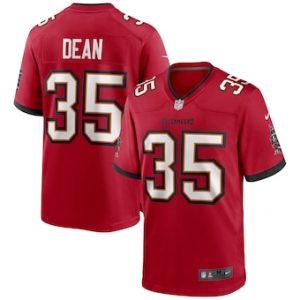 Jamel Dean Tampa Bay Buccaneers Nike Game Jersey – Red