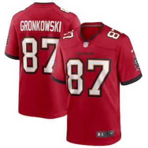 Rob Gronkowski Tampa Bay Buccaneers Nike Game Jersey – Red