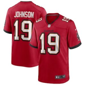 Keyshawn Johnson Tampa Bay Buccaneers Nike Game Retired Player Jersey – Red