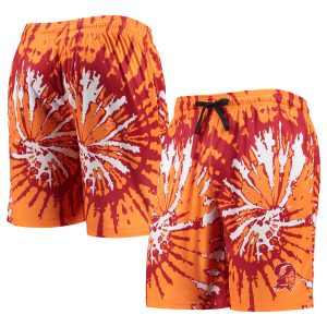 Men’s Tampa Bay Buccaneers FOCO Orange Retro Static Mesh Lounge Shorts