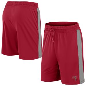 Men’s Tampa Bay Buccaneers Red Break It Loose Shorts