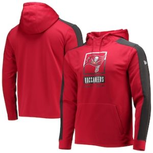 Tampa Bay Buccaneers New Era Combine Authentic Rise Pullover Hoodie – Red