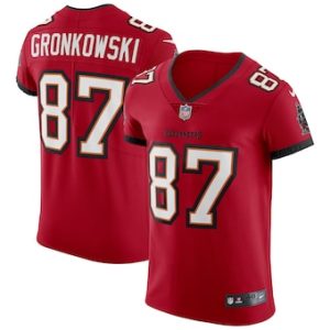 Rob Gronkowski Tampa Bay Buccaneers Nike Vapor Elite Jersey – Red