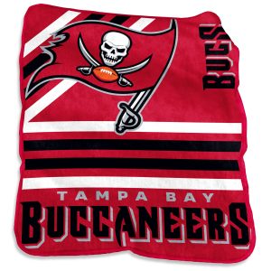 Tampa Bay Buccaneers 50” x 60” Plush Raschel Throw