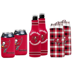 Tampa Bay Buccaneers 6-Piece Can & Bottle Cooler Variety Pack