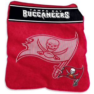 Tampa Bay Buccaneers 60” x 80” XL Raschel Plush Throw Blanket