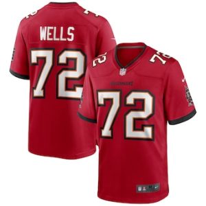 Josh Wells Tampa Bay Buccaneers Nike Game Jersey – Red