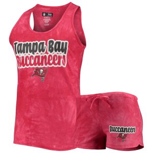 Women’s Tampa Bay Buccaneers Concepts Sport Red Billboard Tank Top & Shorts Set