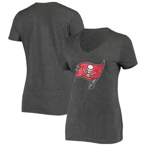 Women’s Tampa Bay Buccaneers Primary Logo V-Neck T-Shirt