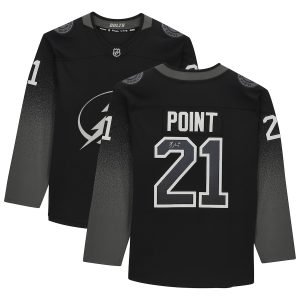 Brayden Point Tampa Bay Lightning Autographed Black Alternate Breakaway Jersey