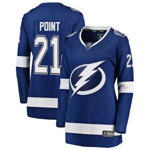 Brayden Point Tampa Bay Lightning Women’s Blue Home Premier Breakaway Player Jersey