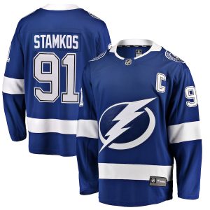 Steven Stamkos Tampa Bay Lightning Youth Blue Home Breakaway Player Jersey