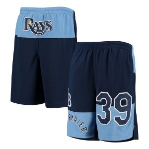 Kevin Kiermaier Tampa Bay Rays Youth Pandemonium Name & Number Shorts – Navy