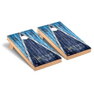 Tampa Bay Rays 2′ x 4′ Weathered Cornhole Board Set