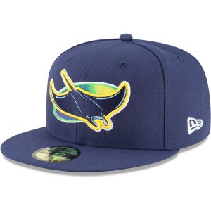 Tampa Bay Rays New Era Alternate Authentic Collection On-Field 59FIFTY Fitted Hat – Navy