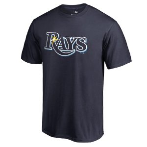 Tampa Bay Rays Team Color Primary Logo T-Shirt – Navy