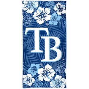 Tampa Bay Rays WinCraft 60” x 30” Floral Spectra Beach Towel’